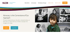 Desktop Screenshot of mazon.org